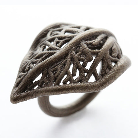 Leaf - Ring (Stainless Steel)